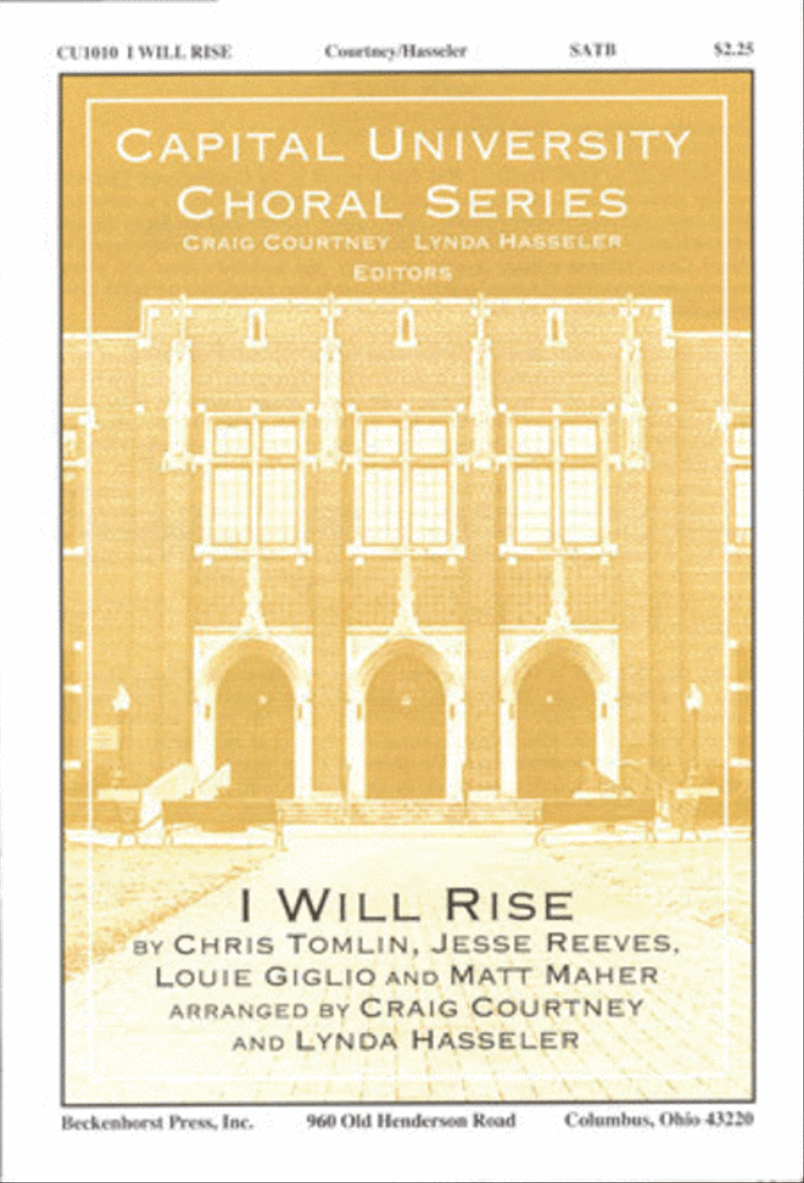 I Will Rise 4-Part scores gallery preview page 1