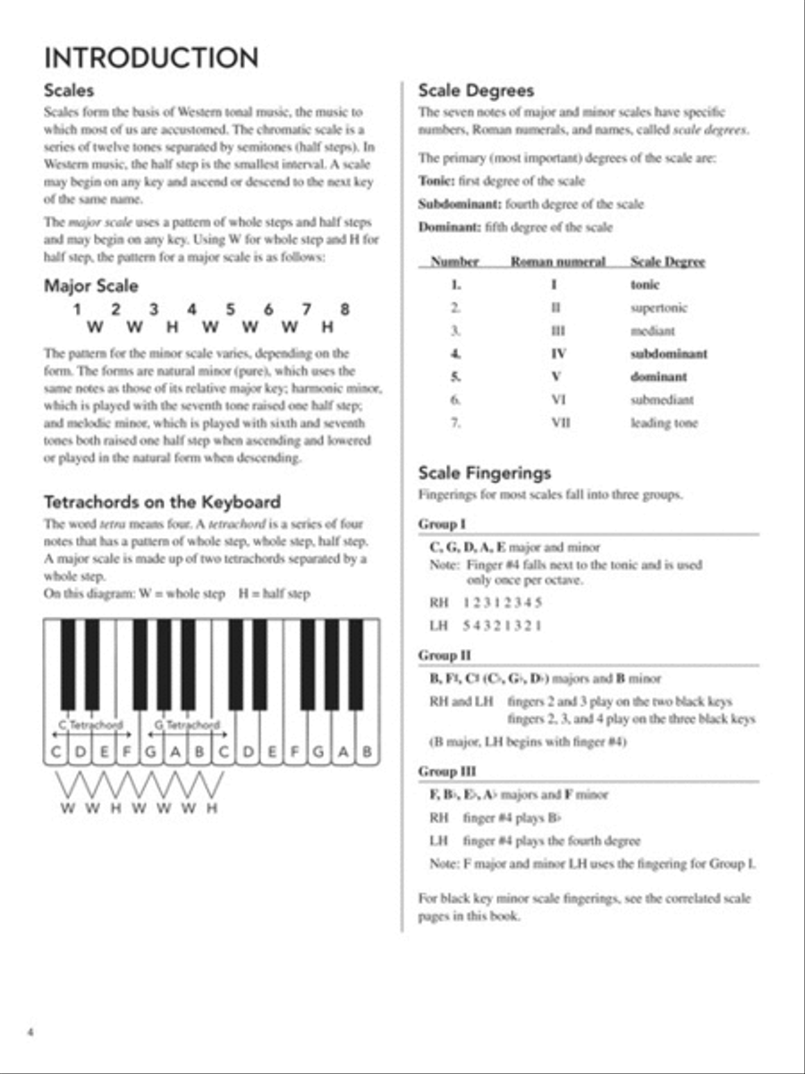 All-in-One Piano Scales, Chords & Arpeggios Piano Method scores gallery preview page 3