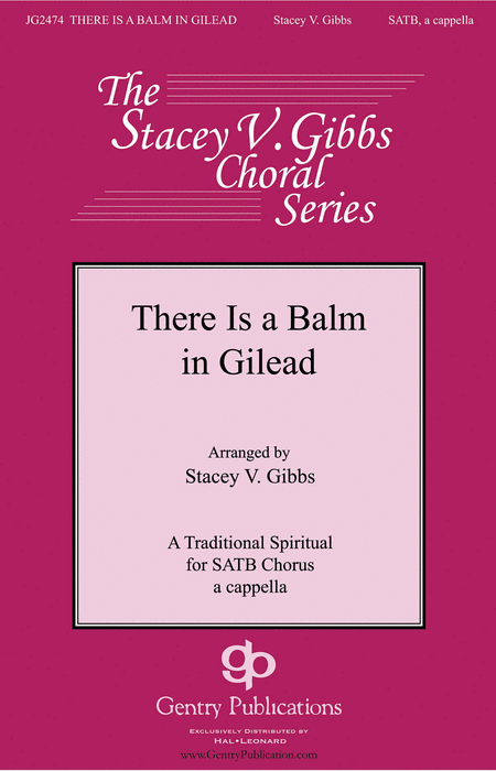 There Is a Balm in Gilead