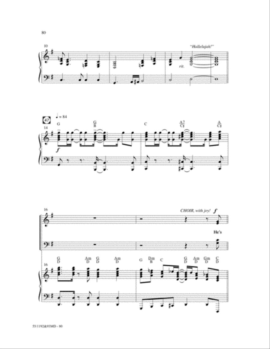 The Lamb The Lamb 4-Part scores gallery preview page 51