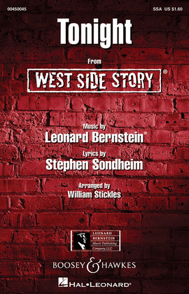 Book cover for Tonight (from West Side Story)