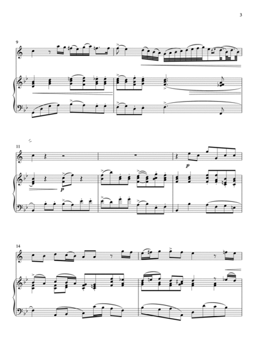 Giovanni Bononcini - Deh pi a me non v_asondete (Piano and Alto Sax) image number null