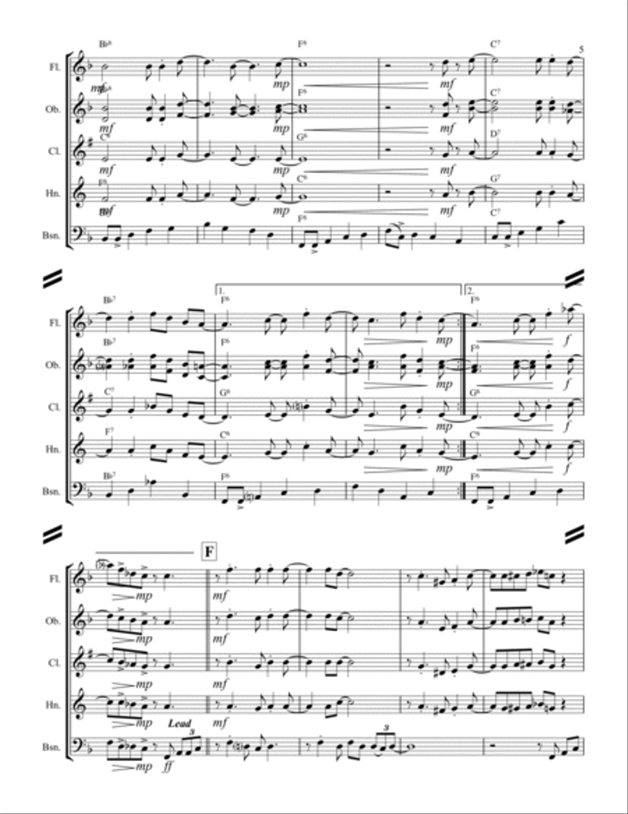 Kansas City Woodwind Quintet scores gallery preview page 6