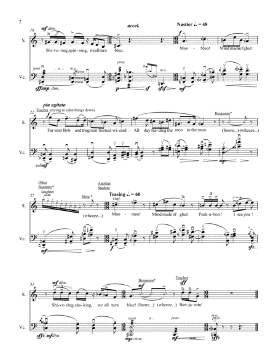 [Eaton] The Curious Case of Benjamin Button - Three Arias Small Ensemble scores gallery preview page 4