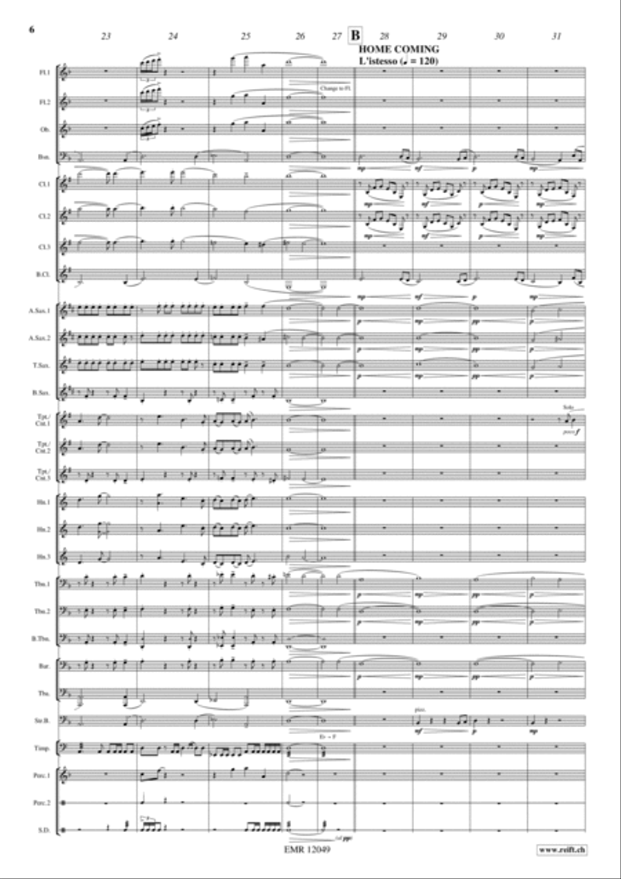 Rambo Concert Band scores gallery preview page 7