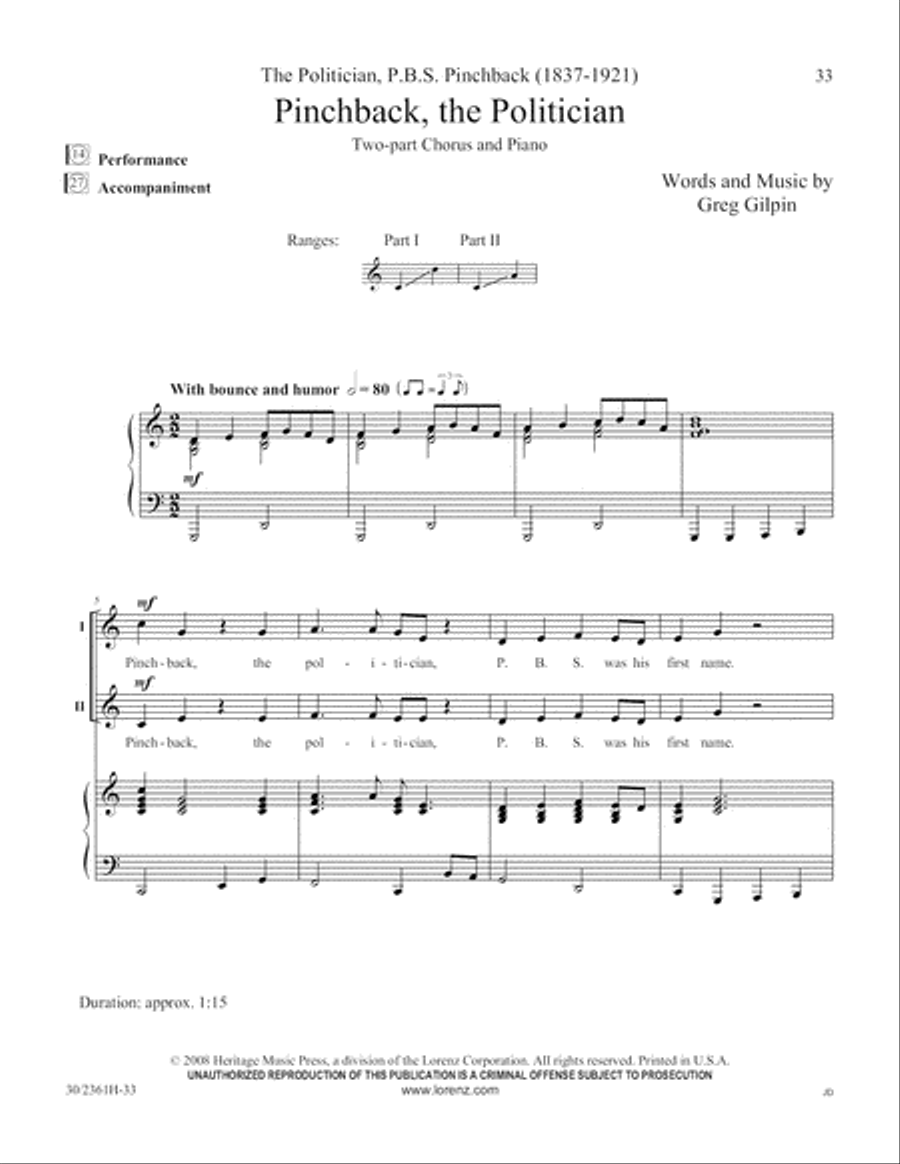 Ten Who Counted Ten Who Counted 2-Part scores gallery preview page 34
