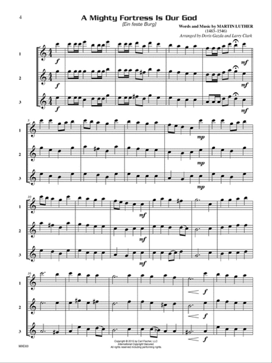 Compatible Trios for Church Flute scores gallery preview page 2