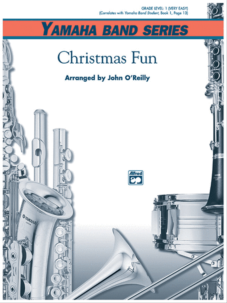 Christmas Fun Concert Band scores gallery preview page 1