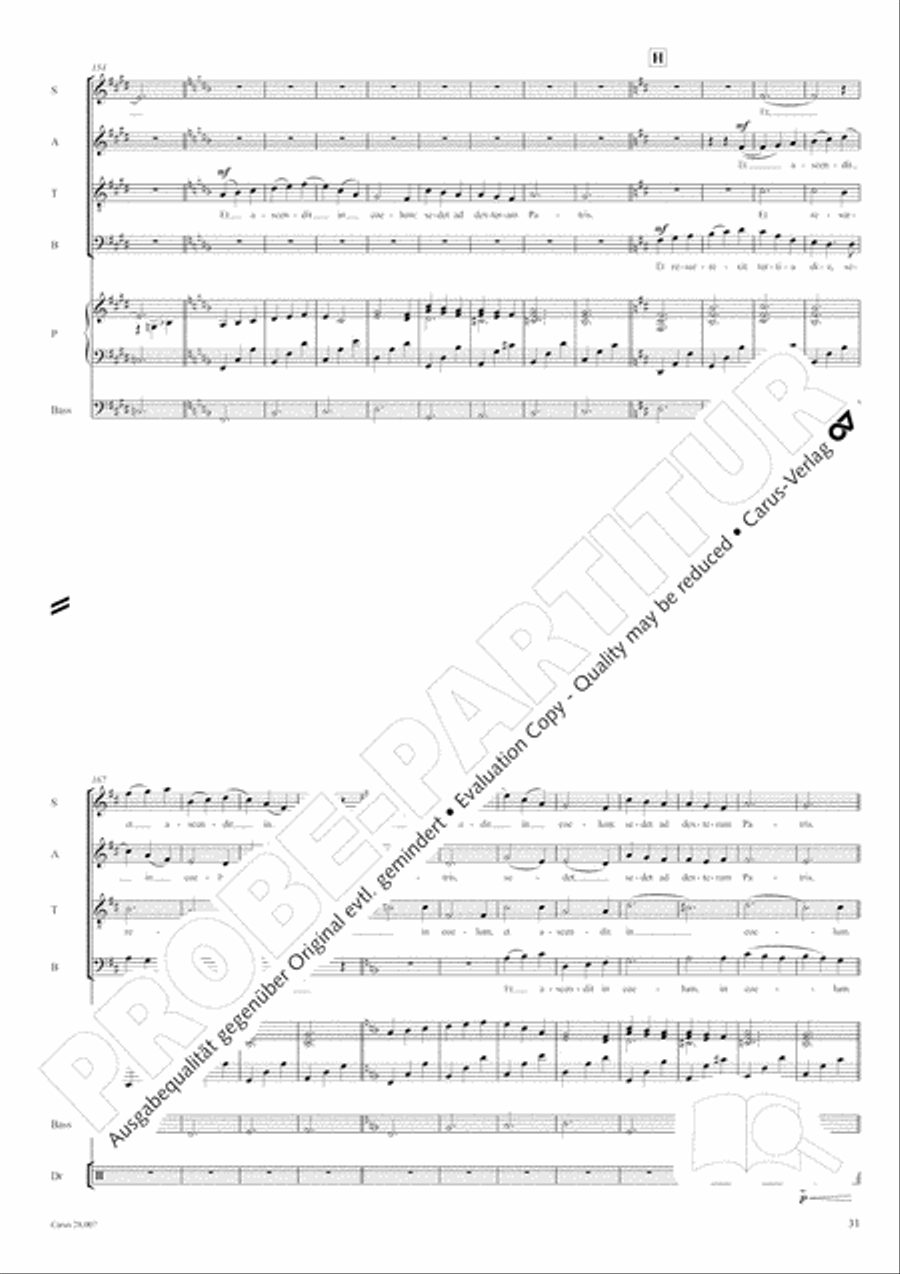 Missa latina Missa latina 4-Part scores gallery preview page 32