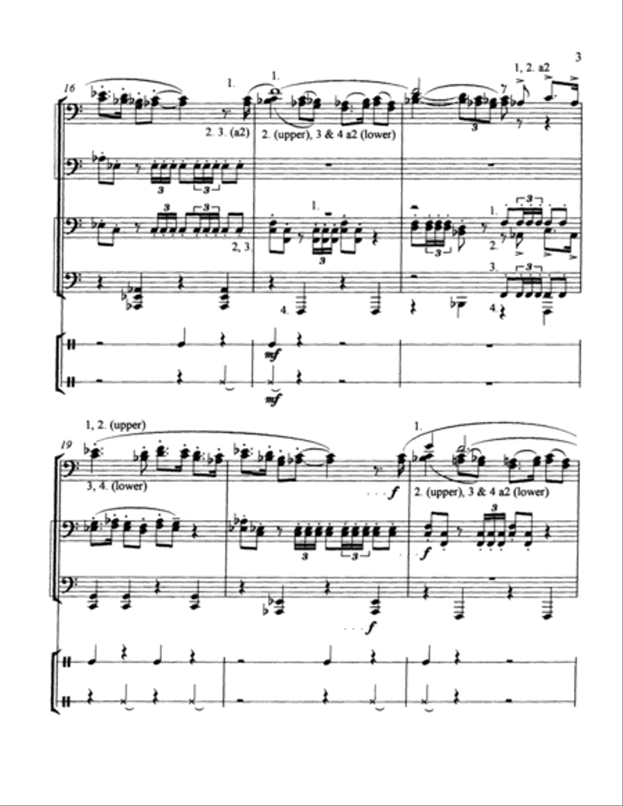 Solemn and Heroic Processional Tuba scores gallery preview page 6