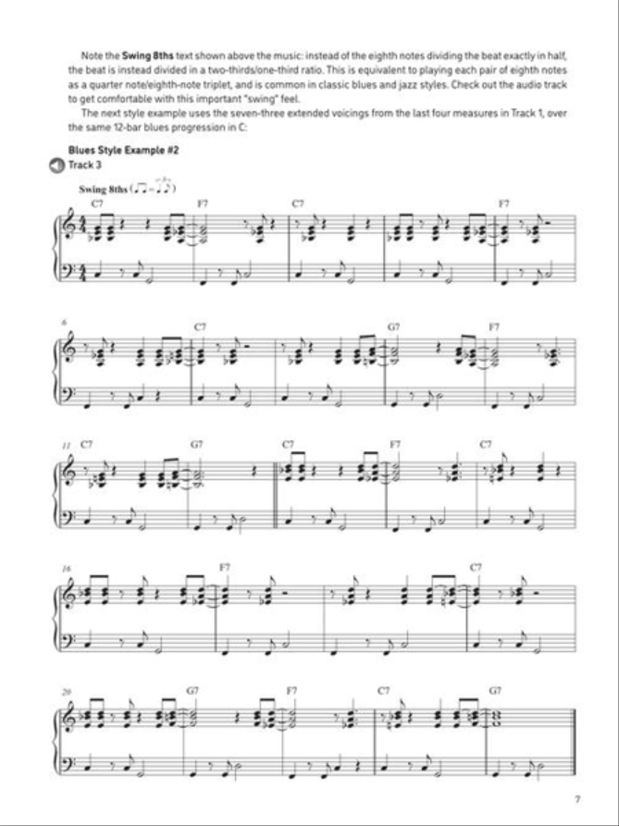 Piano Chord Voicings in All Styles Piano Method scores gallery preview page 7
