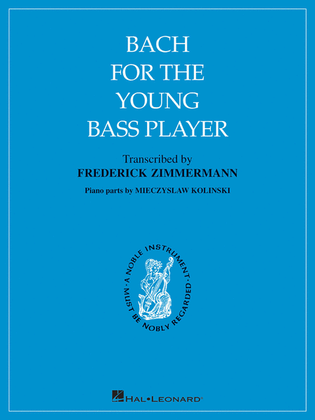Book cover for Bach for the Young Bass Player