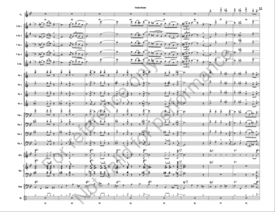 Fender Bender Fender Bender Jazz Ensemble scores gallery preview page 13