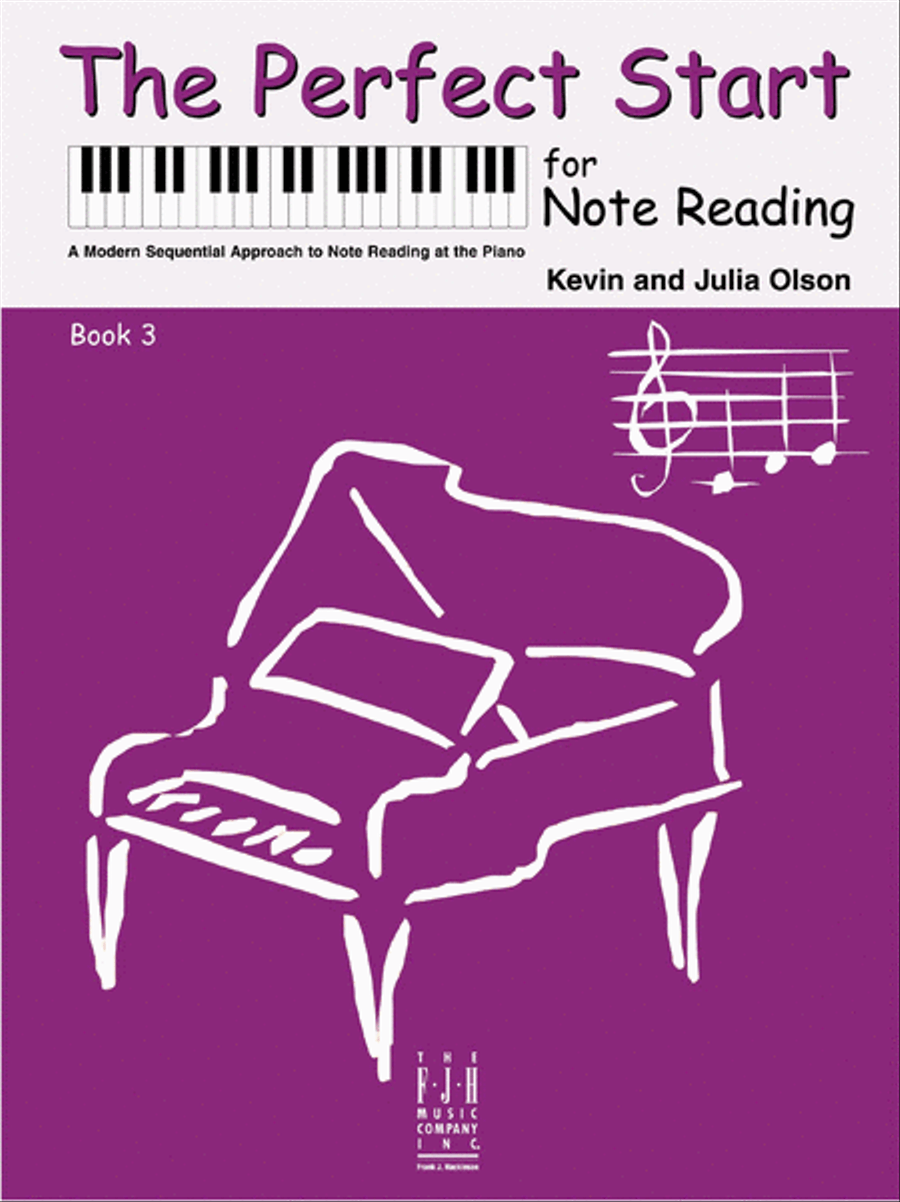 The Perfect Start for Note Reading, Book 3 Piano Method scores gallery preview page 2