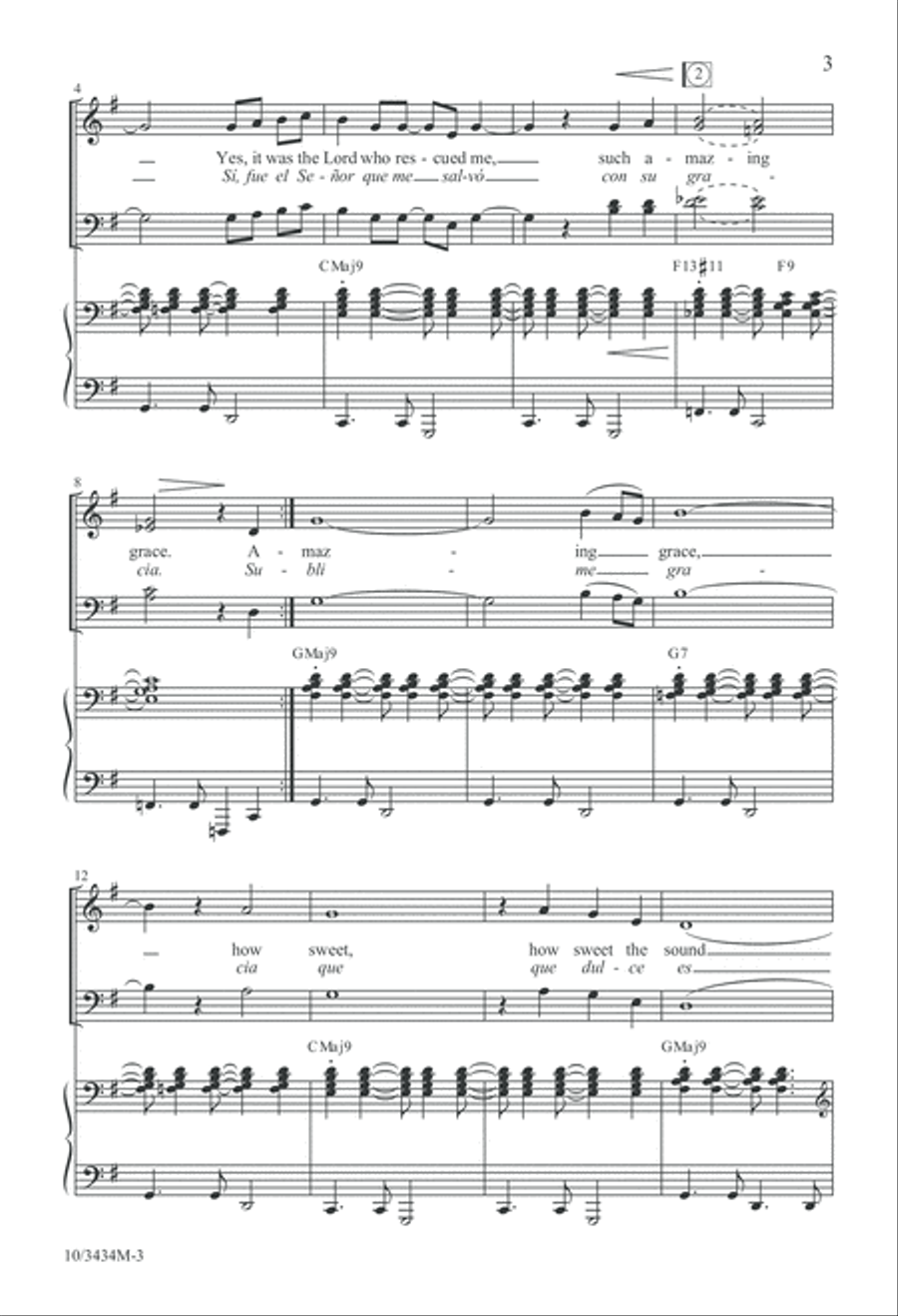 How Sweet the Sound How Sweet the Sound 4-Part scores gallery preview page 4