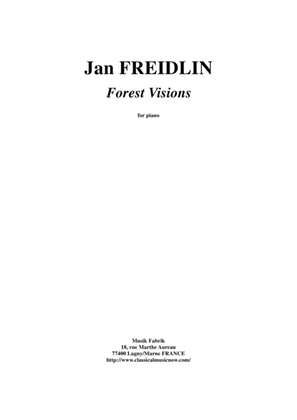 Jan Freidlin: Forest Visions for piano (intermediate level)
