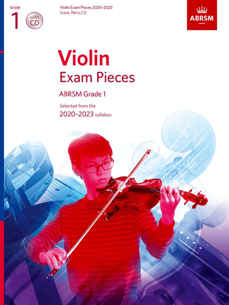 Violin Exam Pieces 2020-2023, ABRSM Grade 1, Score, Part and CD