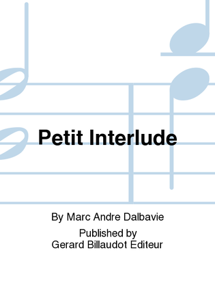 Book cover for Petit Interlude