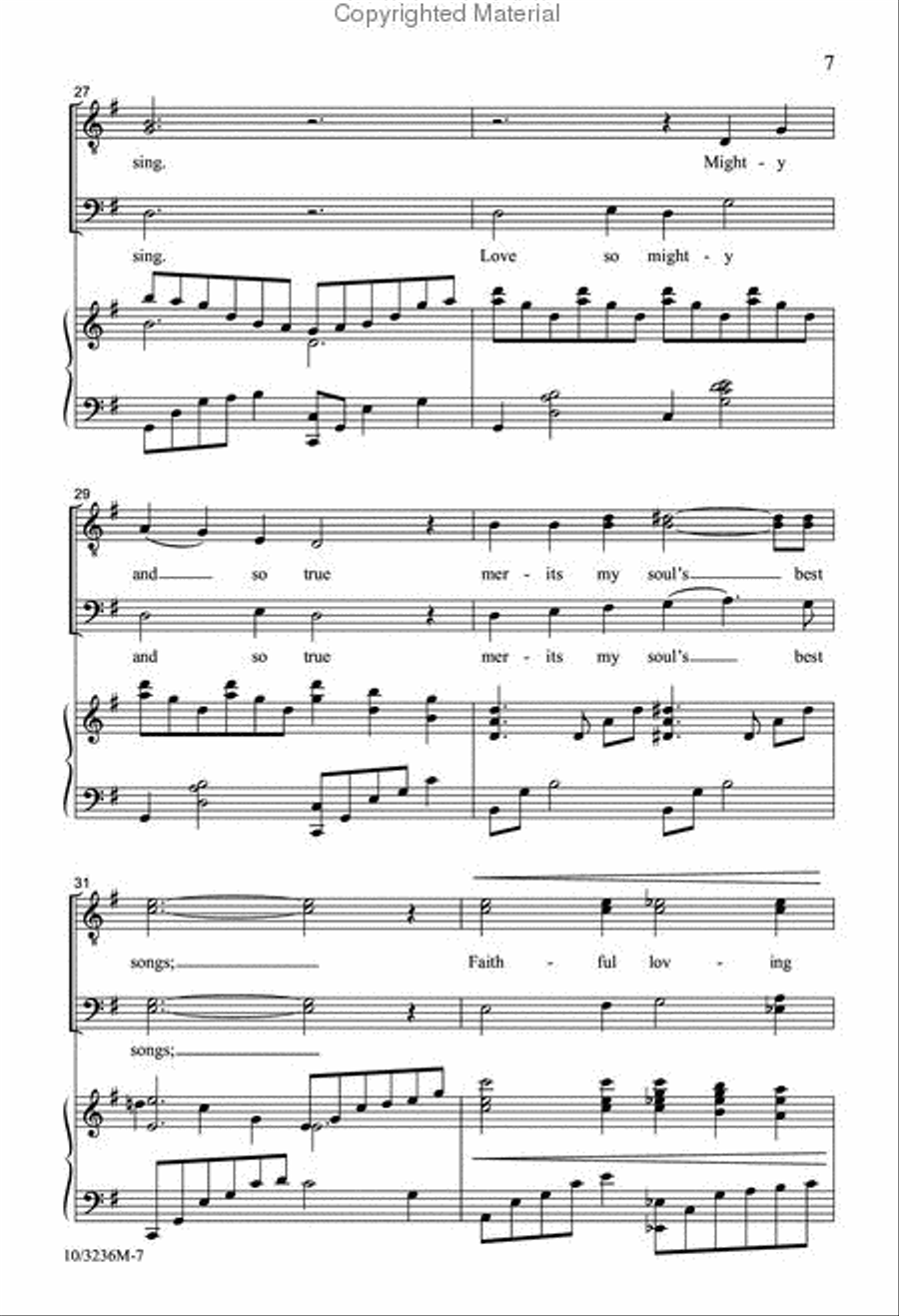 Love Lifted Me TTBB scores gallery preview page 6