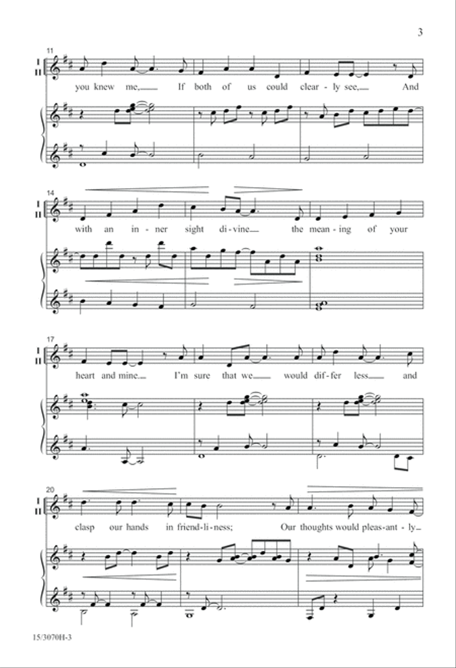 If I Knew You If I Knew You 2-Part scores gallery preview page 4