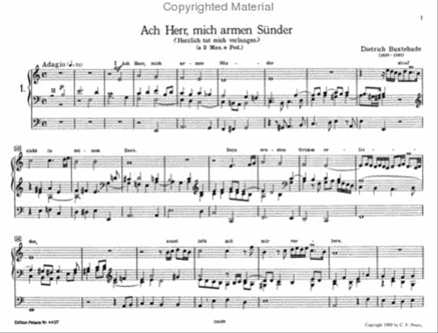 Organ Works in 3 volumes - Volume 3 Organ scores gallery preview page 3