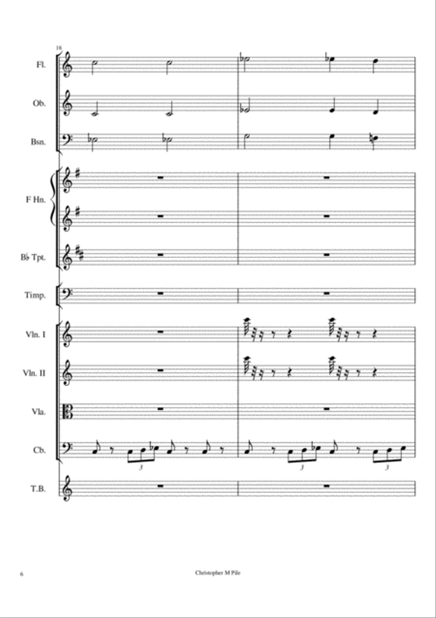 Mi Amigo Full Orchestra scores gallery preview page 6