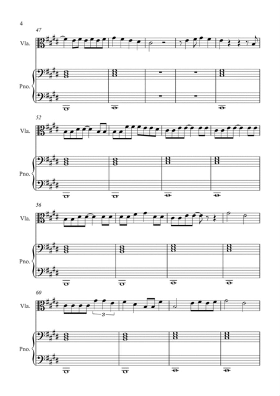 Bichota Bichota String Duet scores gallery preview page 4