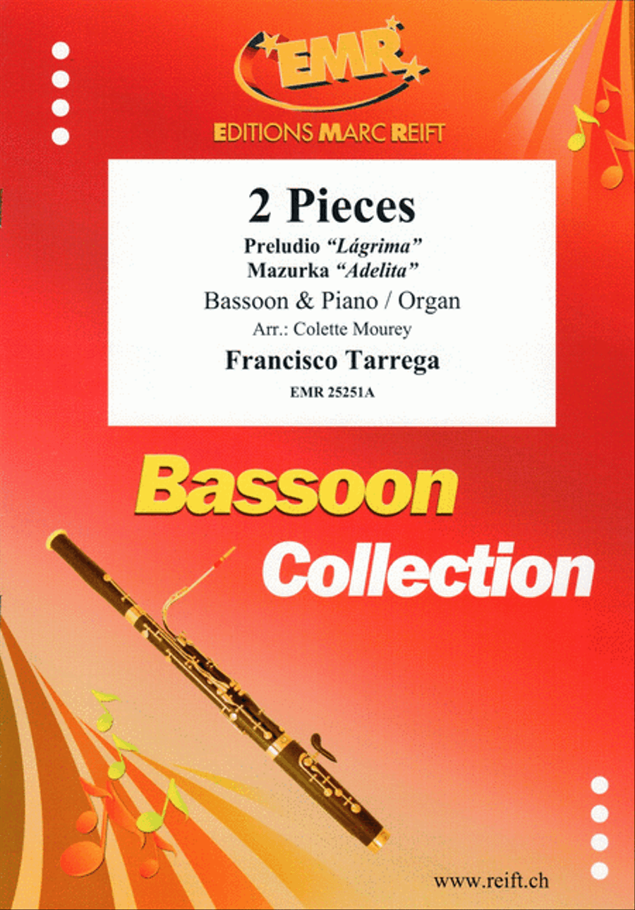 2 Pieces Bassoon Solo scores gallery preview page 1