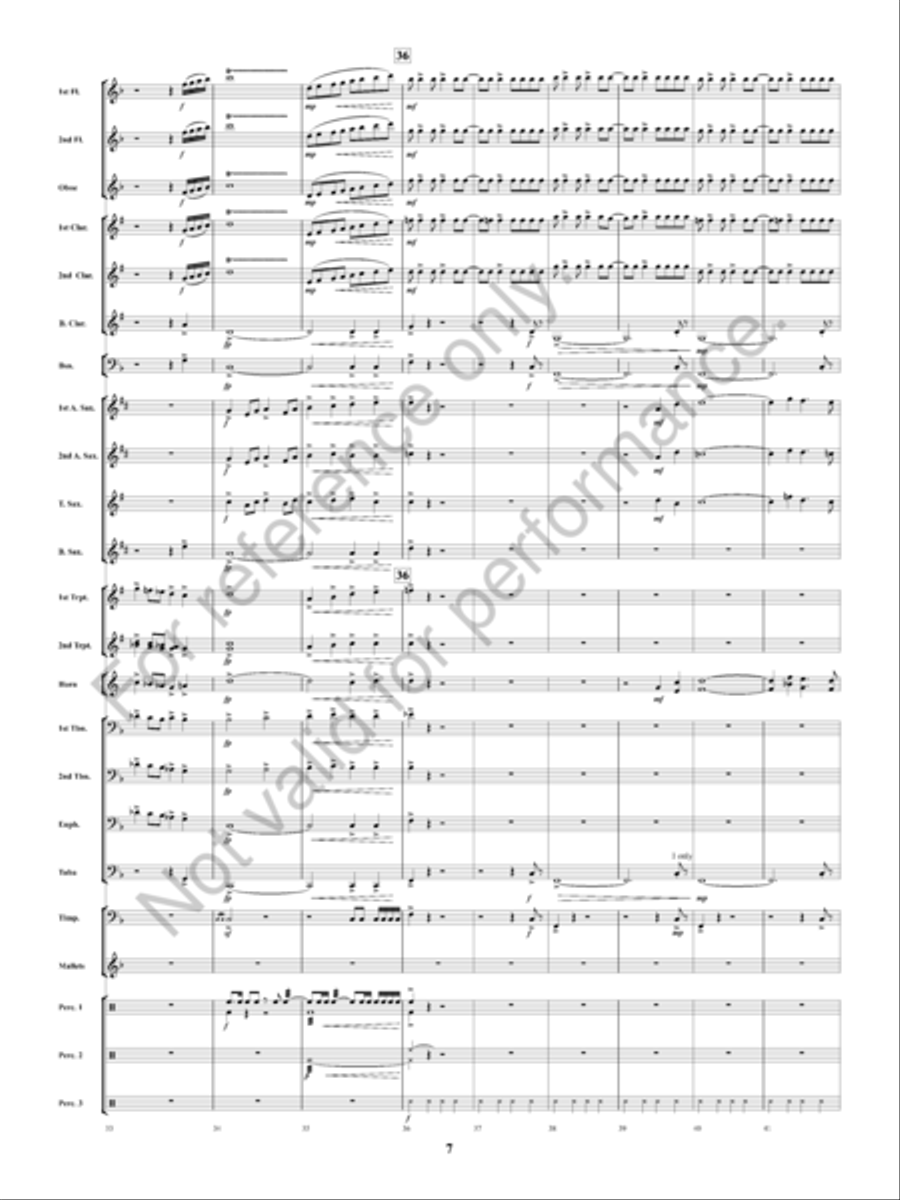 Carolina's Majesty Carolina's Majesty Concert Band scores gallery preview page 8