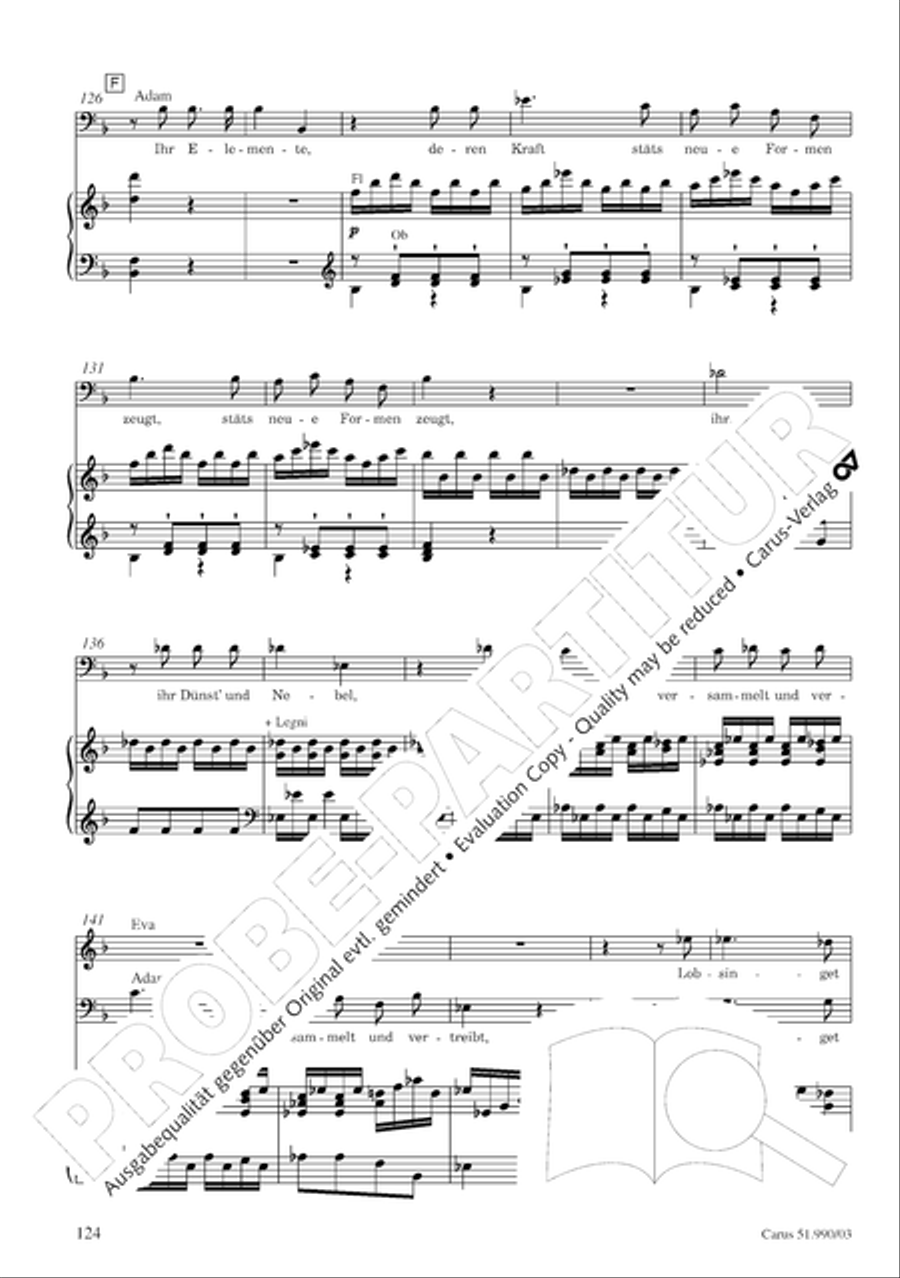 The Creation (Die Schopfung) The Creation (Die Schopfung) 4-Part scores gallery preview page 127