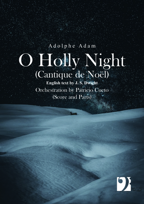 O Holly Night for voice and orchestra, for middle voice (D Major)