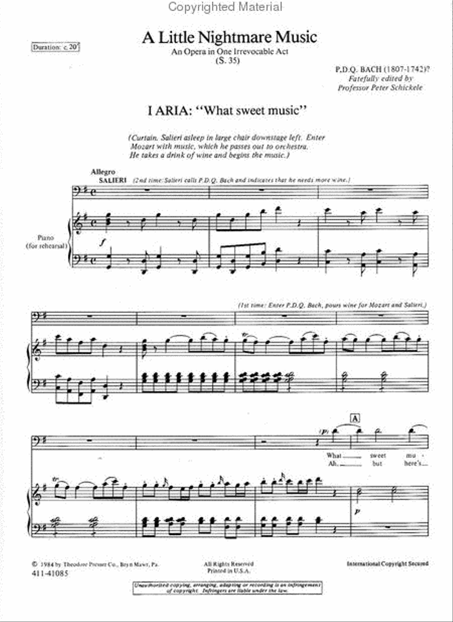 A Little Nightmare Music Chamber Music scores gallery preview page 2