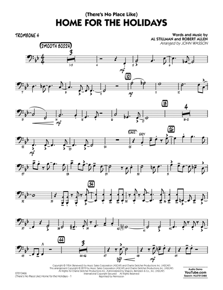 (There's No Place Like) Home for the Holidays (arr. John Wasson) - Trombone 4