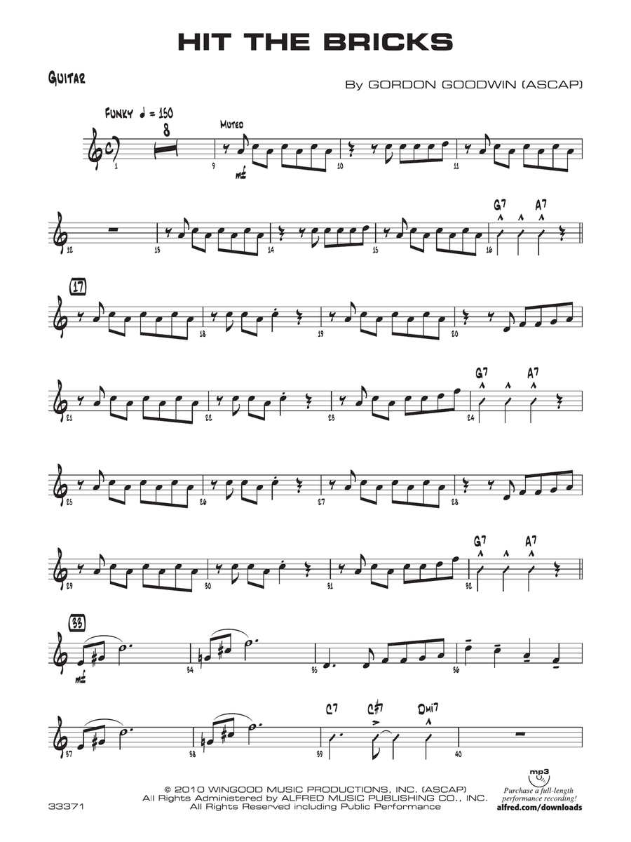 Hit the Bricks: Guitar