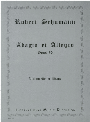 Book cover for Adagio et Allegro, Op. 70