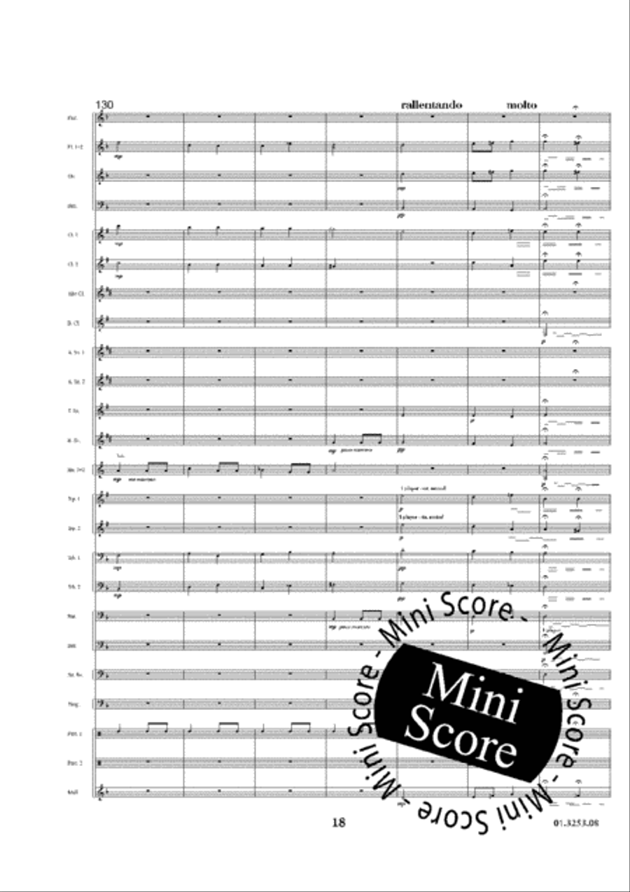 Capriol Suite Concert Band scores gallery preview page 22