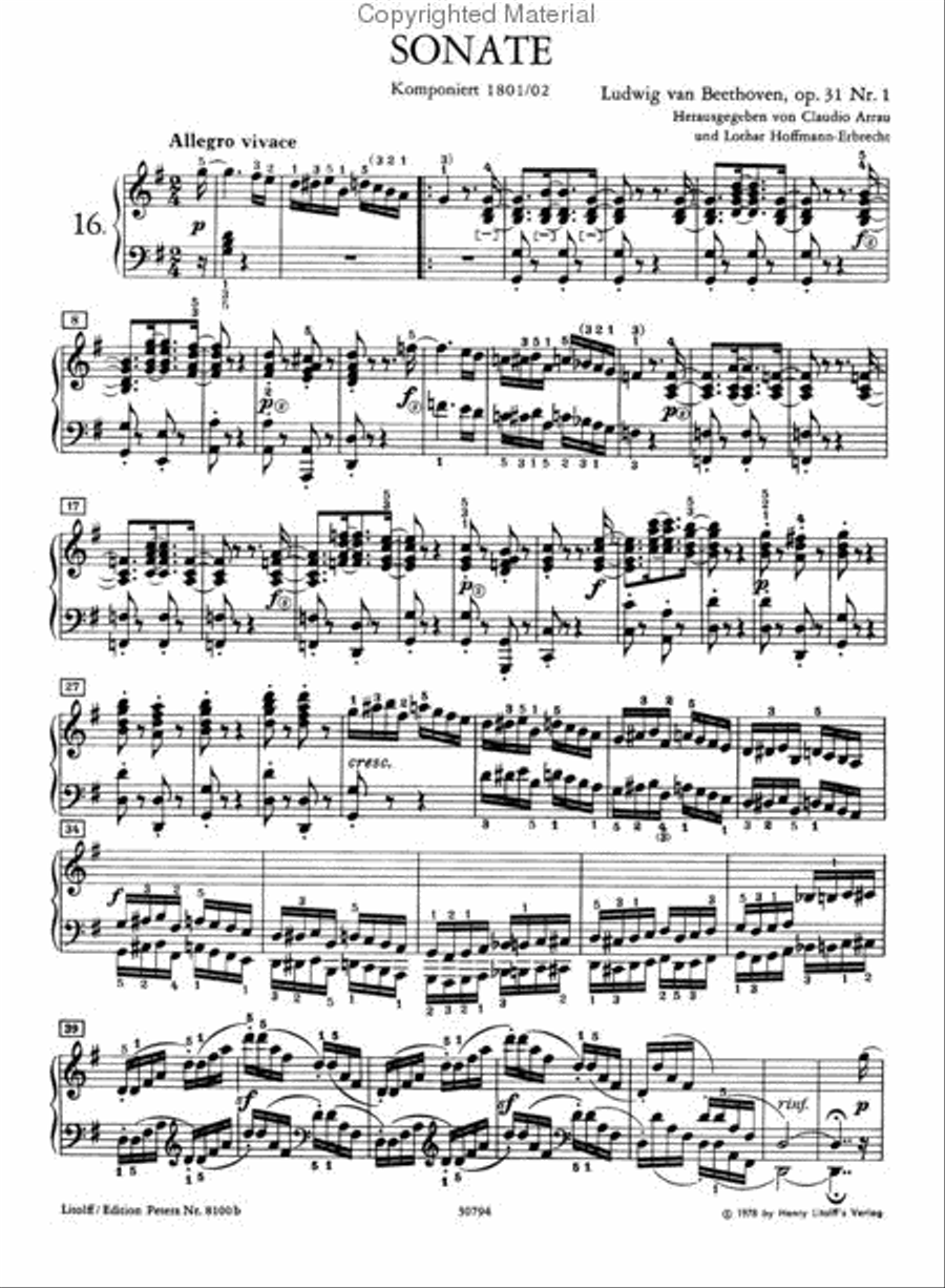 Piano Sonatas, Volume 2 Piano Solo scores gallery preview page 3