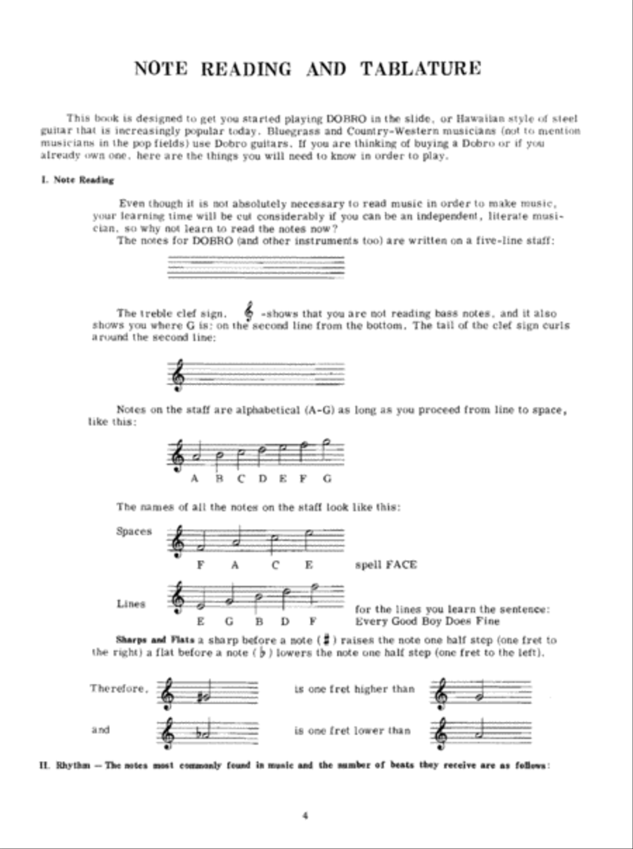 Learn to Play Bluegrass Dobro Guitar Acoustic Guitar scores gallery preview page 6