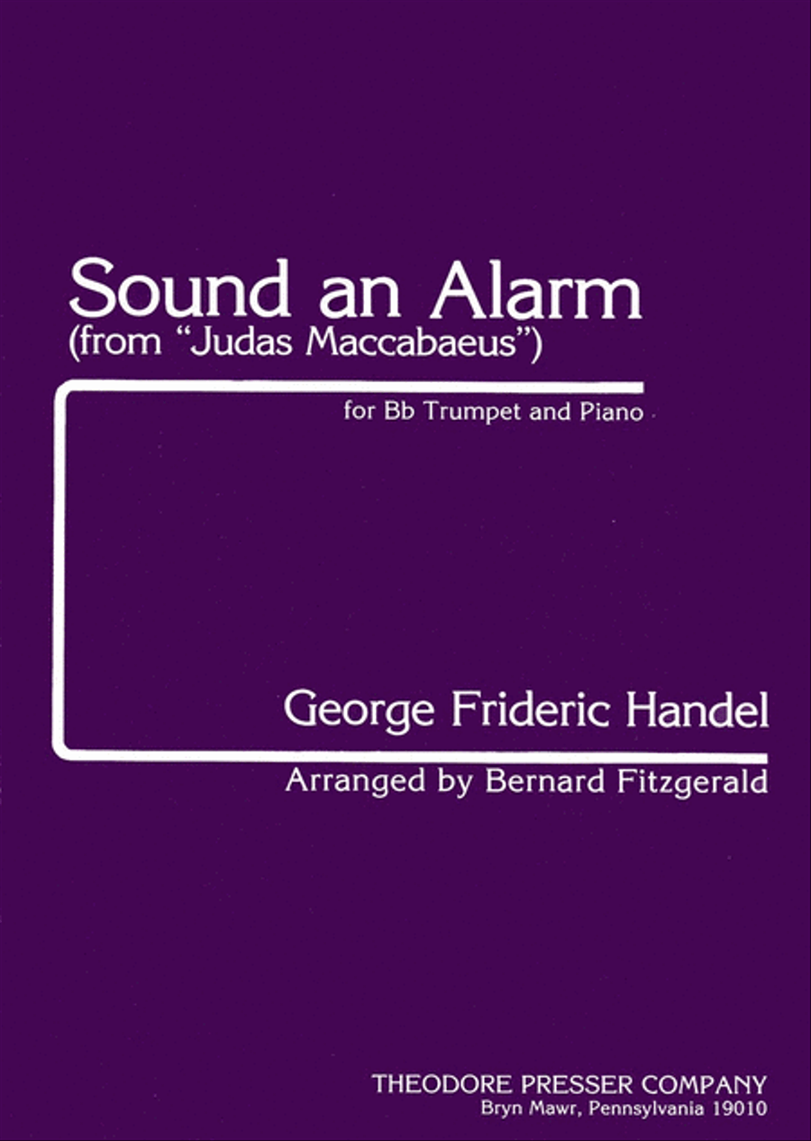 Sound an Alarm Chamber Music scores gallery preview page 1
