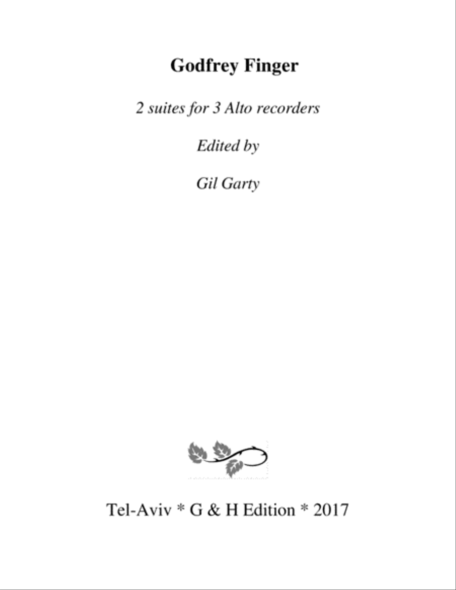 2 suites for 3 Alto recorders Alto Recorder scores gallery preview page 1