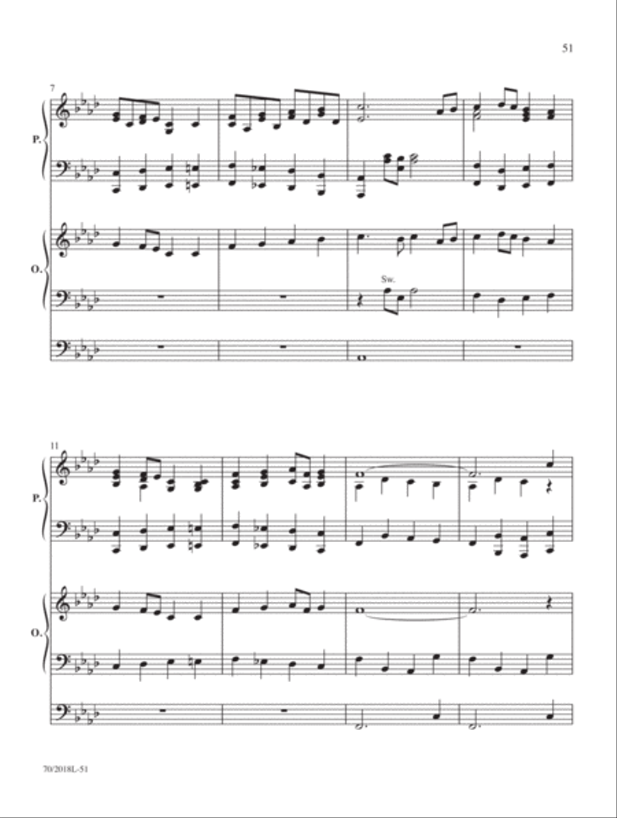 Holy Manna Holy Manna Organ scores gallery preview page 29
