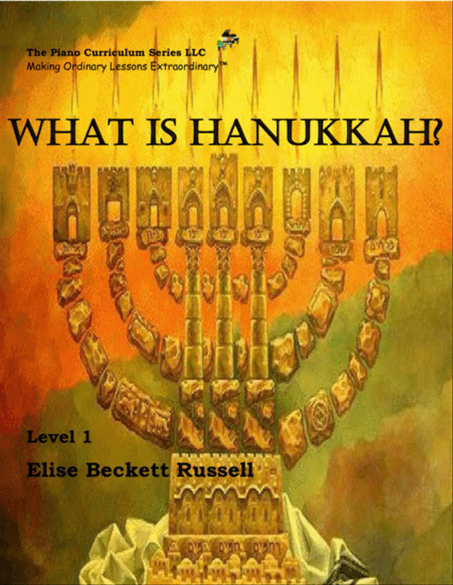 What is Hanukkah? Easy Piano scores gallery preview page 1