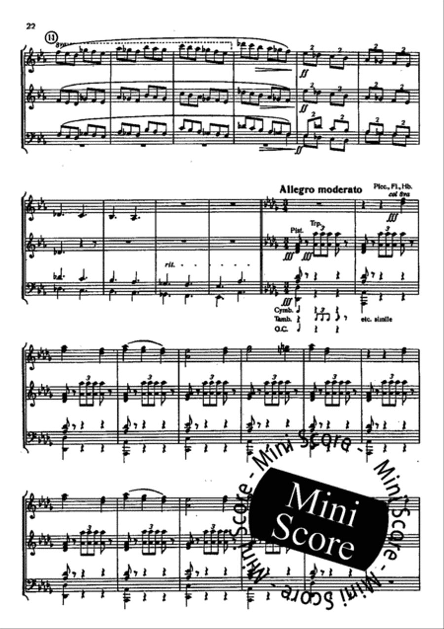 Capriccio Italien Capriccio Italien Concert Band scores gallery preview page 25