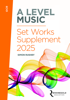 Book cover for OCR A Level Set Works Supplement 2025