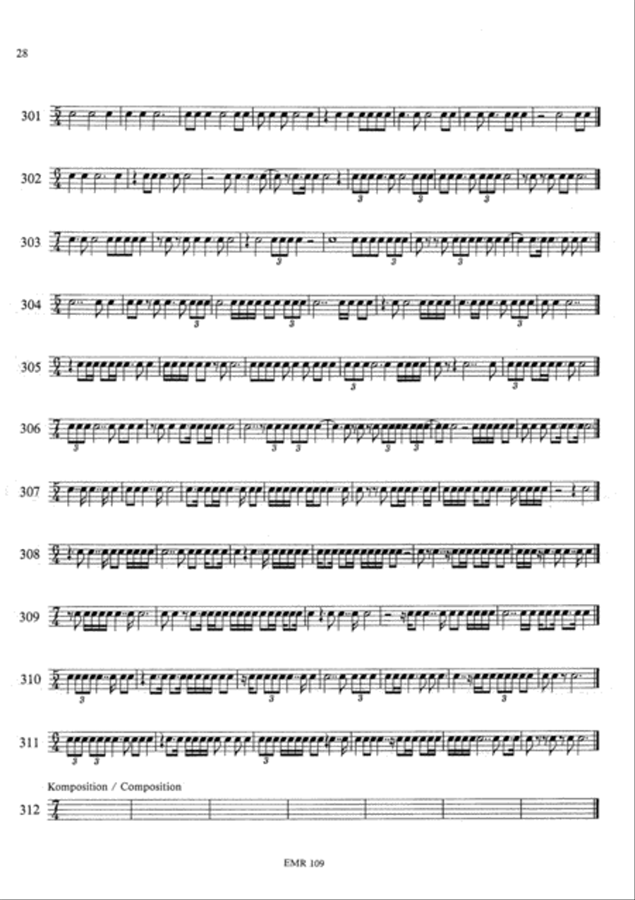 School of Rhythm Bassoon scores gallery preview page 14