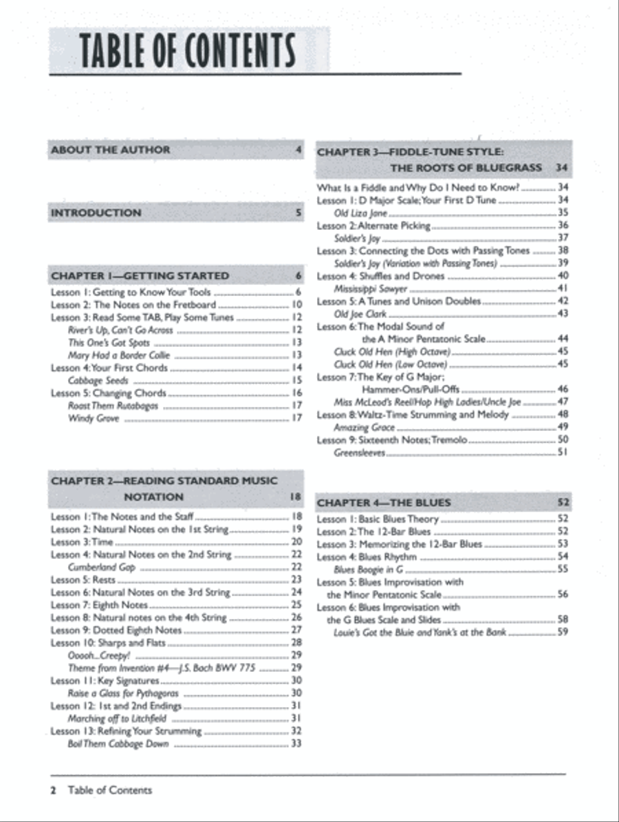 Beginning Mandolin (Book and DVD) Mandolin scores gallery preview page 2