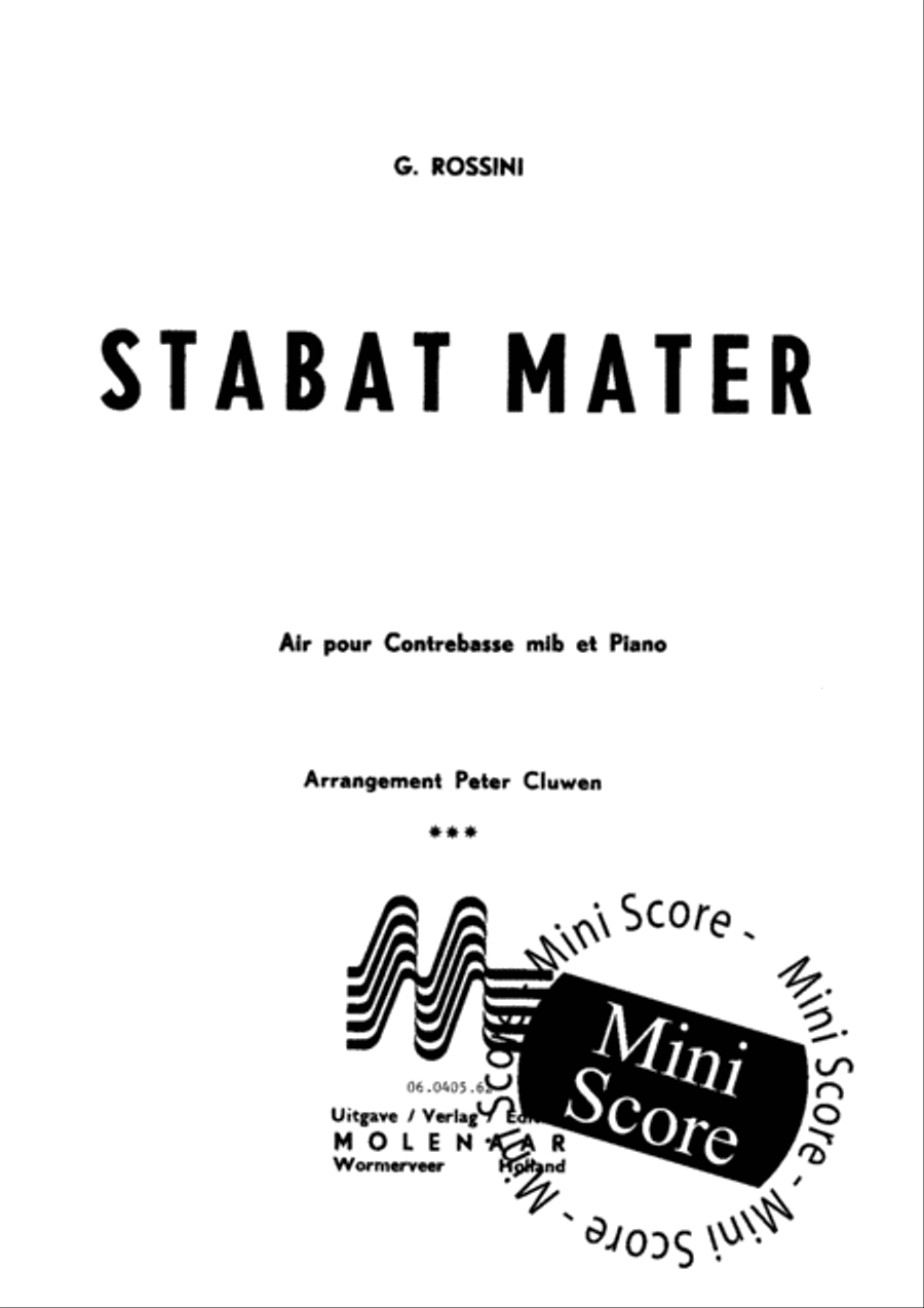 Stabat Mater Piano Accompaniment scores gallery preview page 3