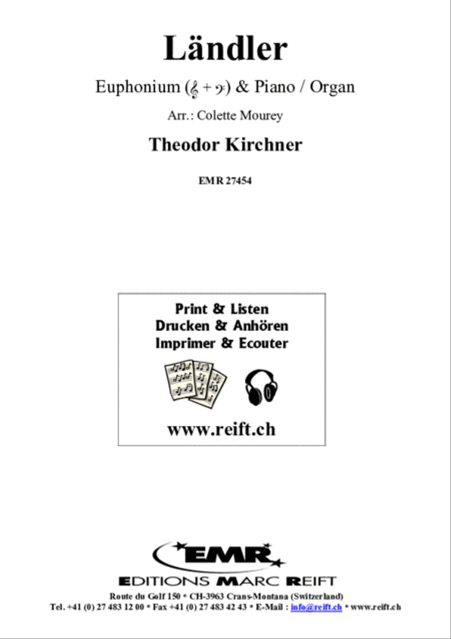 Landler Landler Euphonium scores gallery preview page 2