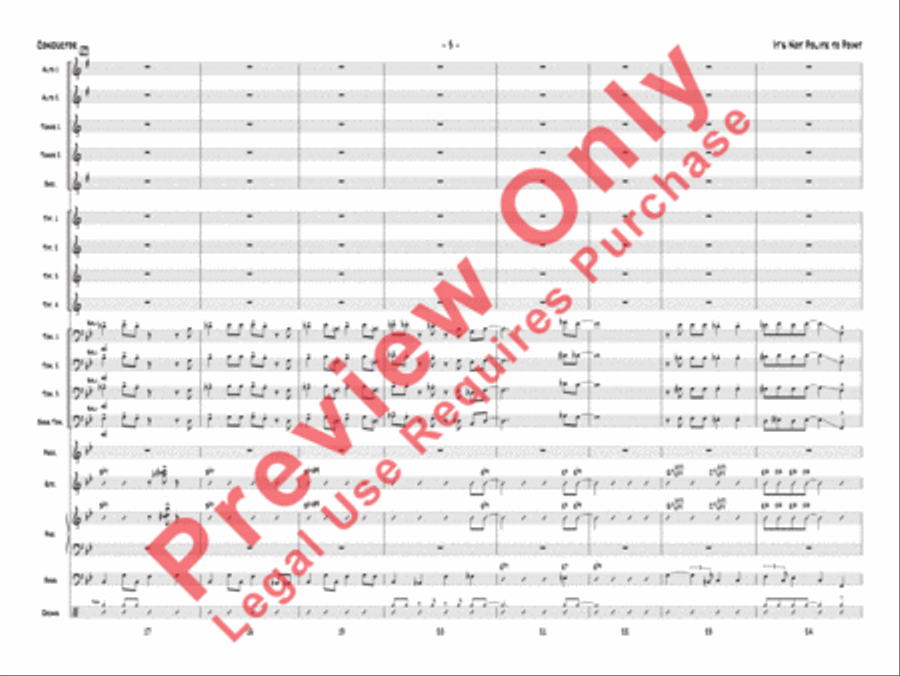 It's Not Polite to Point Jazz Ensemble scores gallery preview page 6