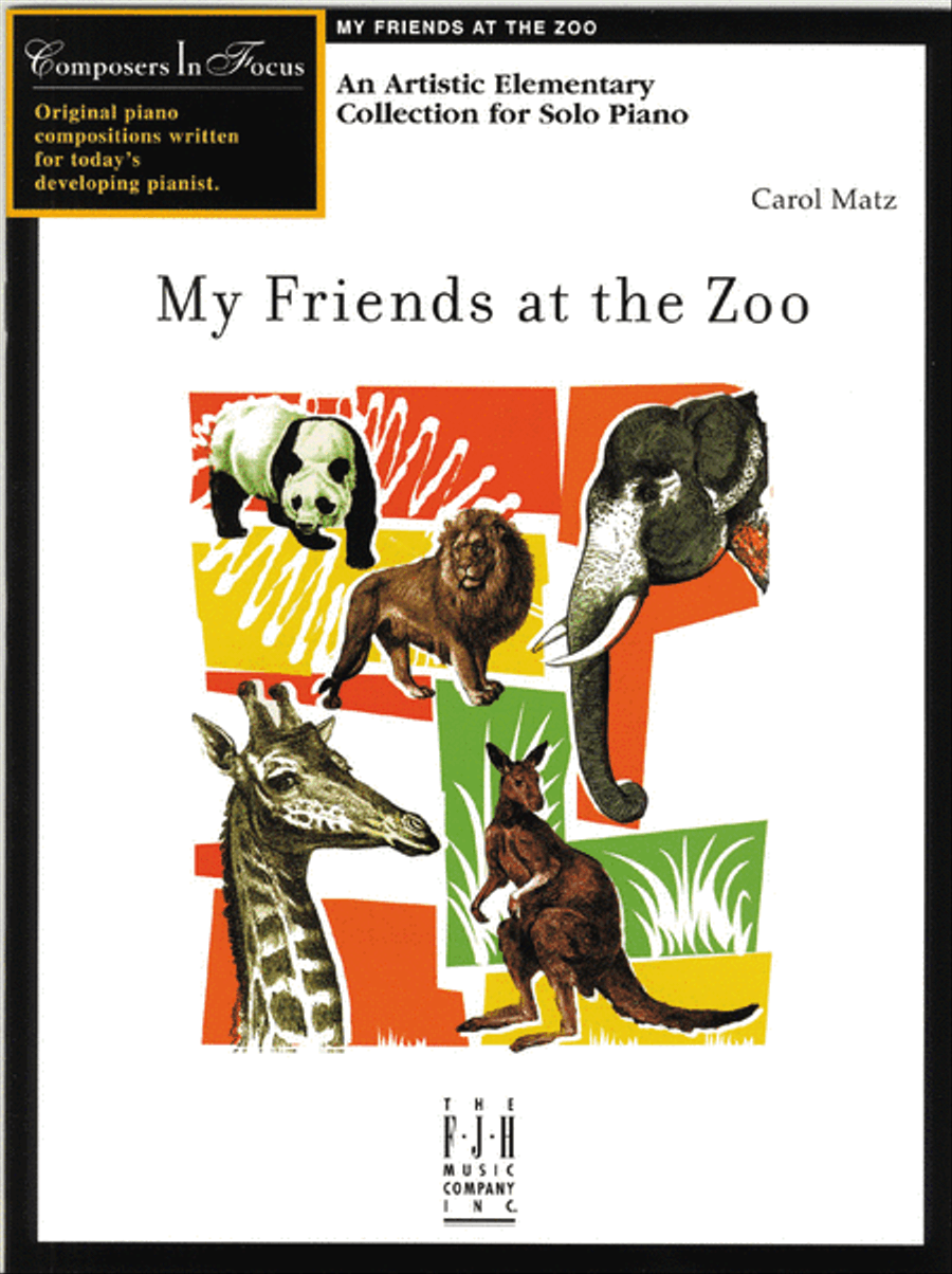 My Friends at the Zoo My Friends at the Zoo Easy Piano scores gallery preview page 2